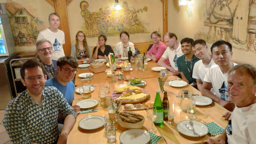 Group Photo of the Dinner after the Excursion